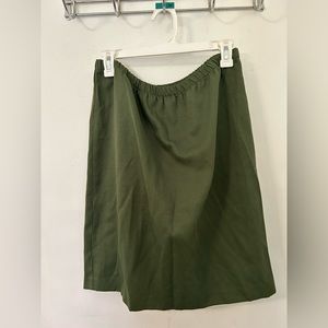 Vintage green pencil skirt